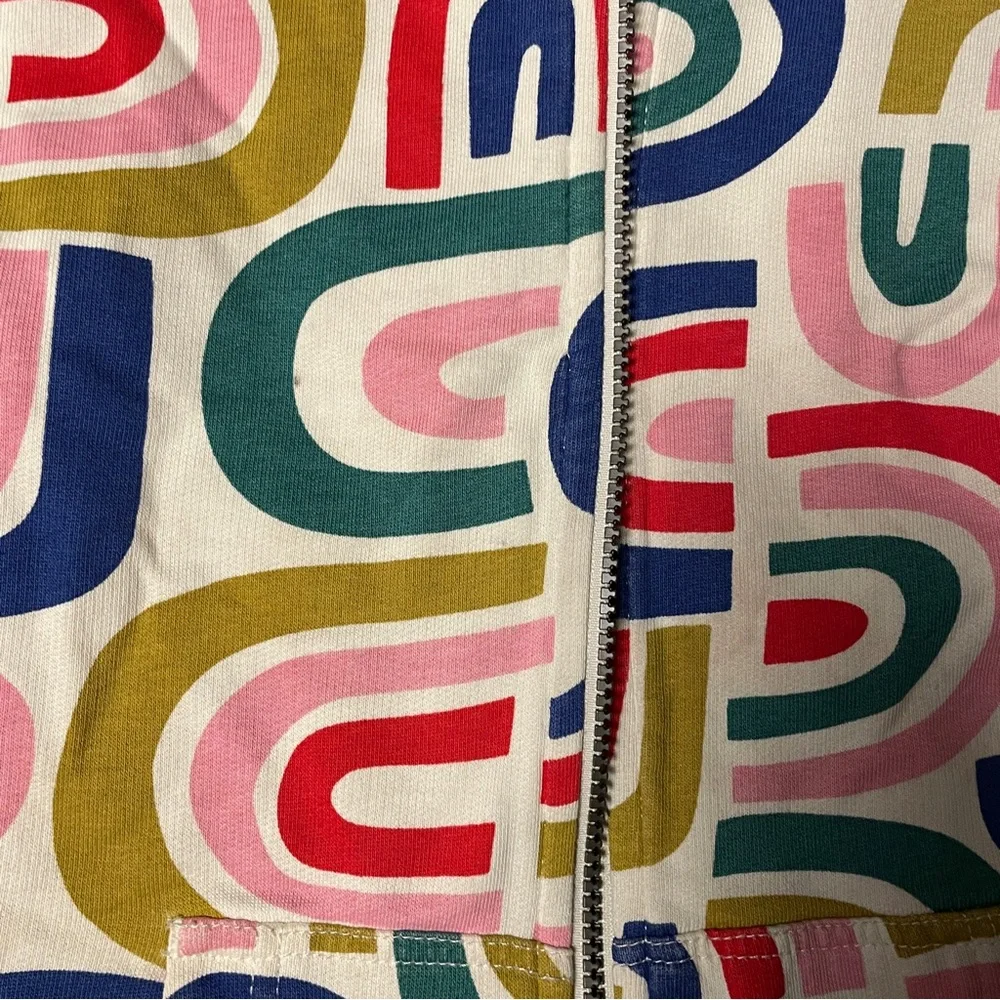 Used Hanna Andersson Colorful Geometric Kids Hoodie